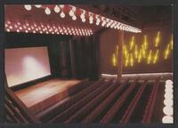 Postcard of Municipal Library (interior) in Rotterdam, KOOPM 6677