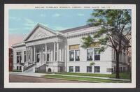 Postcard of Emeline Fairbanks Memorial Library in Terre Haute, Indiana, United States of America, KOOPM 12084