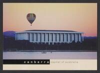 Postcard of National Library in Canberra, Australia, KOOPM 00076