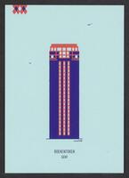 Postcard of University Library in Gent, Belgium, KOOPM 00793