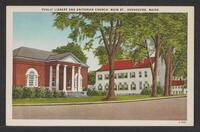 Postcard of Public Library in Kennebunk, Maine, United States of America, KOOPM 12671