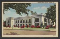 Postcard of Public Library in Mobile, Alabama, United States of America, KOOPM 10469