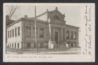 Postcard of East Side Library in Waterloo, Iowa, United States of America, KOOPM 12287