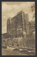 Postcard of Yale University, Sterling Memorial Library in New Haven, Connecticut, United States of America, KOOPM 11088