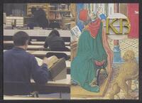 Postcard of Royal Library in Den Haag, KOOPM 6310