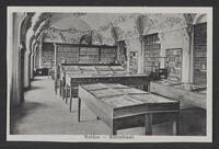 Postcard of Rolduc Seminary Library (interior) in Kerkrade, KOOPM 6496
