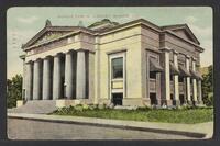 Postcard of Carnegie Library in Muncie, Indiana, United States of America, KOOPM 11997