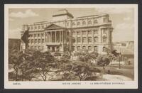 Postcard of Biblioteca Nacional in Rio de Janeiro, Brazil, KOOPM 01193