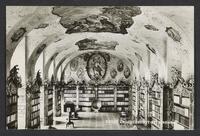 Postcard of Chorherrenstift - Library (interior) in Vorau, Austria, KOOPM 00336