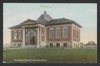 Postcard of Carnegie Library in Lewiston, Idaho, United States of America, KOOPM 11473