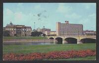 Postcard of Public Library in Des Moines, Iowa, United States of America, KOOPM 12187