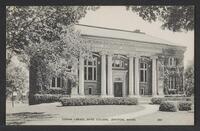 Postcard of Bates College - Coram Library in Lewiston, Maine, United States of America, KOOPM 12698