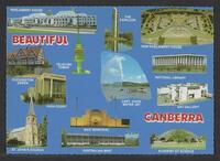 Postcard of National Library in Canberra, Australia, KOOPM 00066