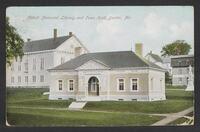 Postcard of Public Library in Dexter, Maine, United States of America, KOOPM 12605