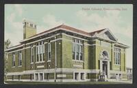 Postcard of Public Library in Connersville, Indiana, United States of America, KOOPM 11793