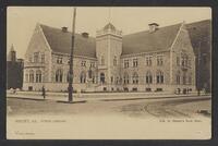 Postcard of Public Library in Joliet, Illinois, United States of America, KOOPM 11660