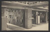 Postcard of Collège Saint-Michel, Bibliothèque des Bollandistes (interior) in Bruxelles, Belgium, KOOPM 00709