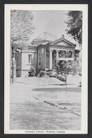 Postcard of Carnegie Public Library in Wabash, Indiana, United States of America, KOOPM 12107