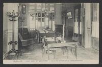 Postcard of Grand hotel des boulevards - salle de lecture (interior) in Bruxelles, Belgium, KOOPM 00726
