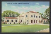 Postcard of Public Library in New Smyrna Beach, Florida, United States of America, KOOPM 11272