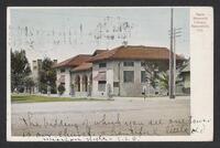 Postcard of Beale Memorial Library in Bakersfield, California, United States of America, KOOPM 10543