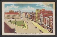 Postcard of Public Library in Boston, Massachusetts, United States of America, KOOPM 13079