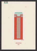 Postcard of University Library in Gent, Belgium, KOOPM 00791