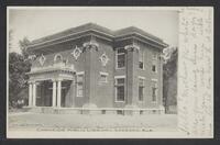 Postcard of Carnegie Public Library in Gadsen, Alabama, United States of America, KOOPM 10461