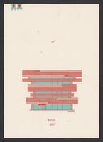 Postcard of New Public Library De Krook in Gent, Belgium, KOOPM 00772