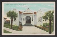 Postcard of Public Library in Daytona Beach, Florida, United States of America, KOOPM 11221