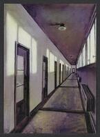 Postcard of University Library (interior) in Gent, Belgium, KOOPM 00795