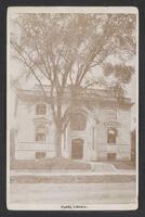 Postcard of Carnegie Library in Peru, Indiana, United States of America, KOOPM 12037