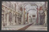 Postcard of Stift (Abbey) Library (interior) in Admont, Austria, KOOPM 00155