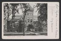 Postcard of Parlin Library in Canton, Illinois, United States of America, KOOPM 11487