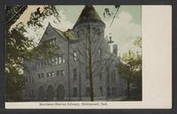 Postcard of Morrison-Reeves Public Library in Richmond, Indiana, United States of America, KOOPM 12051