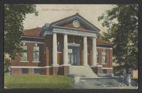 Postcard of Public Library in Princeton, Indiana, United States of America, KOOPM 12047