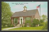 Postcard of Public Library in Malvern, Arkansas, United States of America, KOOPM 10529