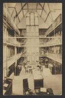 Postcard of Collège Saint-Michel, Bibliothèque des Bollandistes (interior) in Bruxelles, Belgium, KOOPM 00707