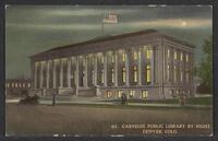 Postcard of Public Library in Denver, Colorado, United States of America, KOOPM 10854