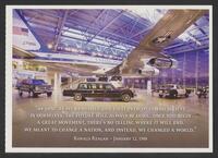 Postcard of Ronald Reagan Presidential Library in Simi Valley, California, United States of America, KOOPM 10815