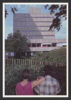 Postcard of University Library in Nijmegen, KOOPM 6602
