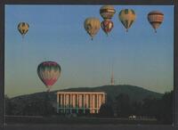Postcard of National Library in Canberra, Australia, KOOPM 00075
