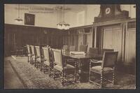 Postcard of Middelbare Technische School - Library (interior) in Dordrecht, KOOPM 6355