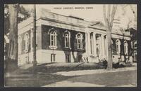 Postcard of Public Library in Bristol, Connecticut, United States of America, KOOPM 10916