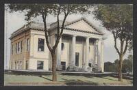 Postcard of Carnegie Public Library in Hoopeston, Illinois, United States of America, KOOPM 11658
