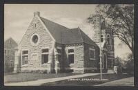 Postcard of Library in Stratford, Connecticut, United States of America, KOOPM 11149