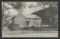 Postcard of Earlham College Library in Richmond, Indiana, United States of America, KOOPM 12058