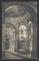 Postcard of Stift (Abbey) Library (interior) in Admont, Austria, KOOPM 00154