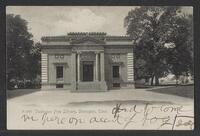 Postcard of Free Library in Stonington, Connecticut, United States of America, KOOPM 11141