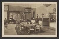 Postcard of Ernst Sillem Hoeve (interior) in Lage Vuursche, KOOPM 6508